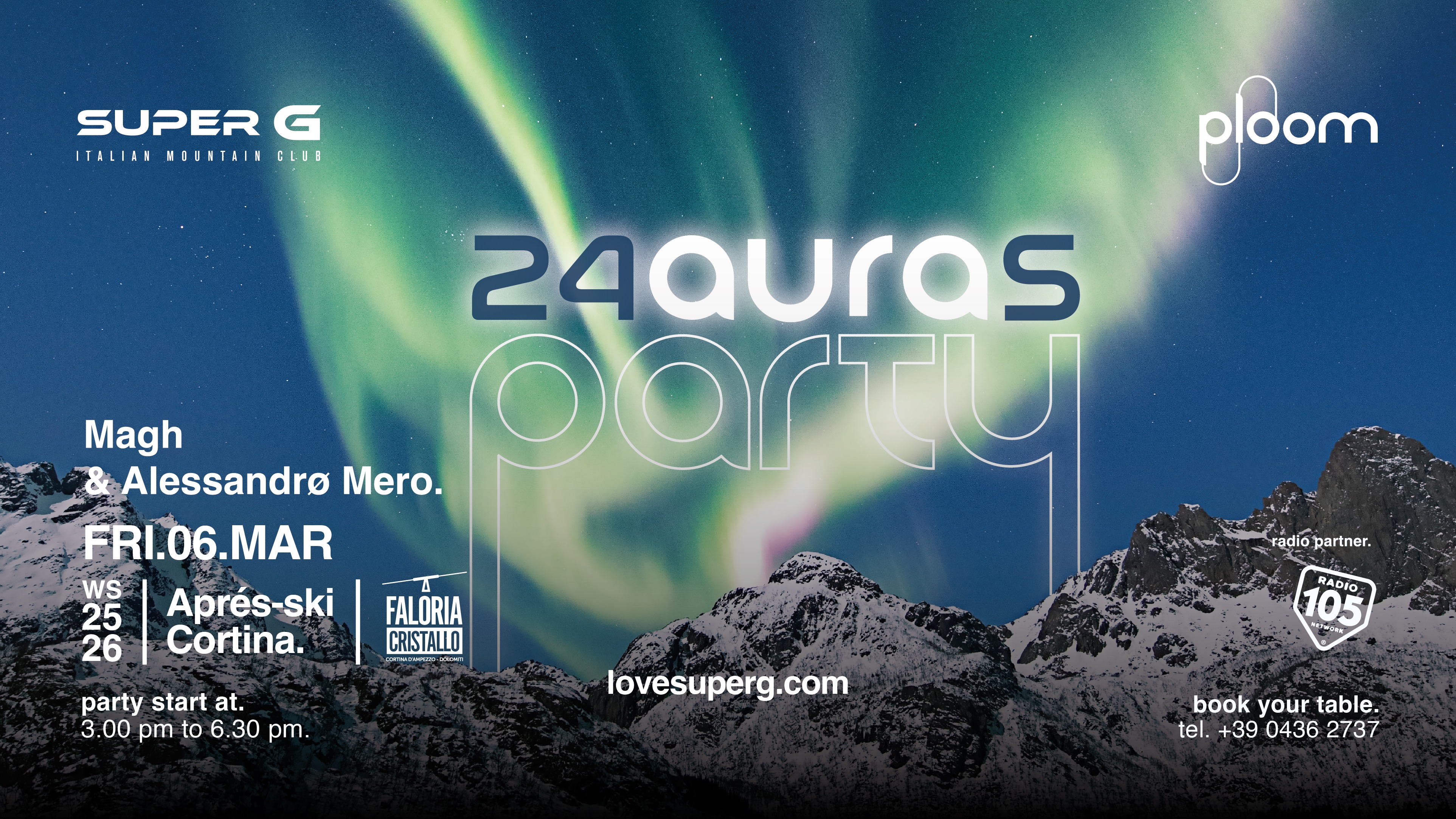 24AURAS presents MAGH & ALESSANDRØ MERO @Super G  image