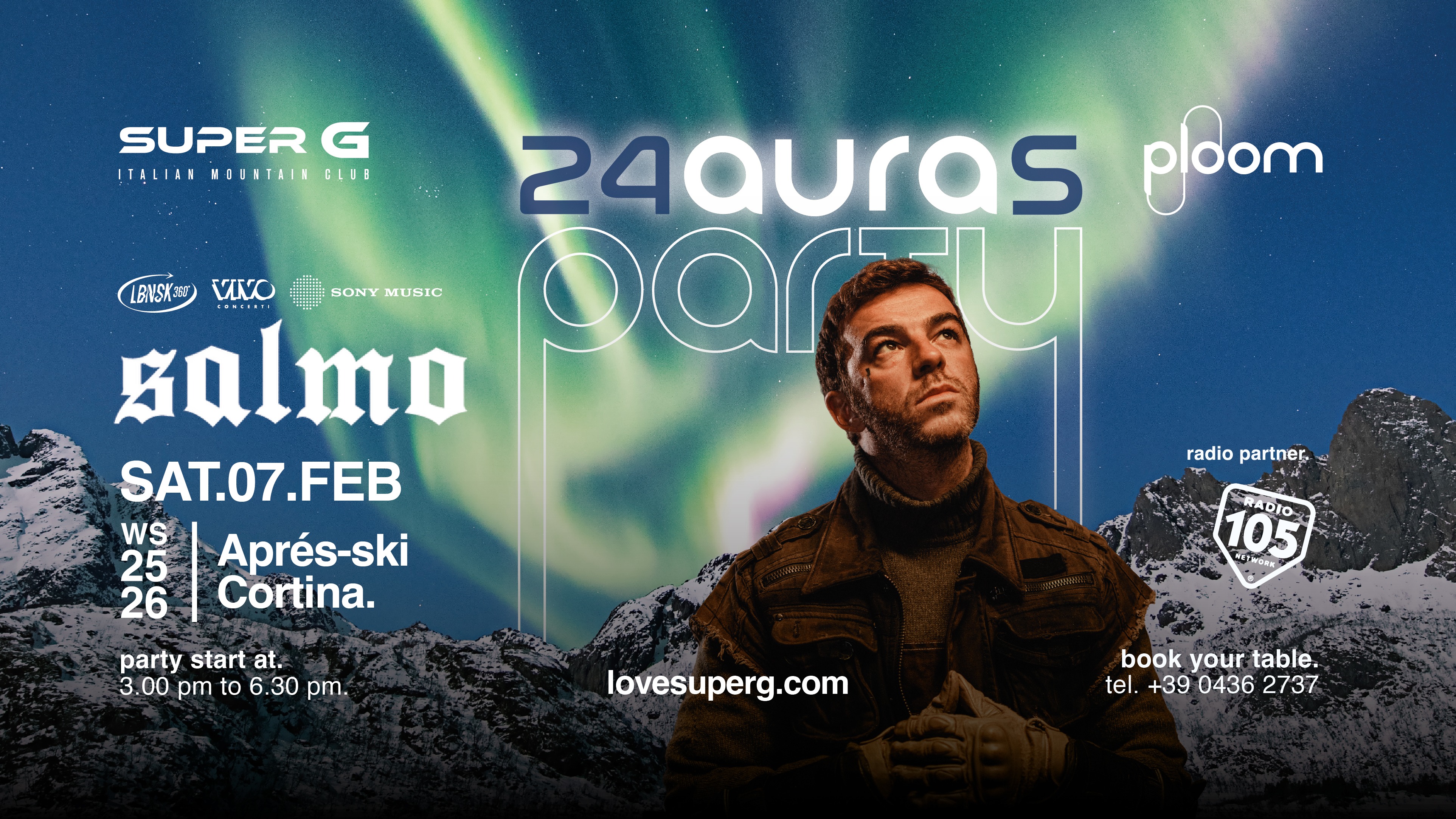 24AURAS presents SALMO @Super G image