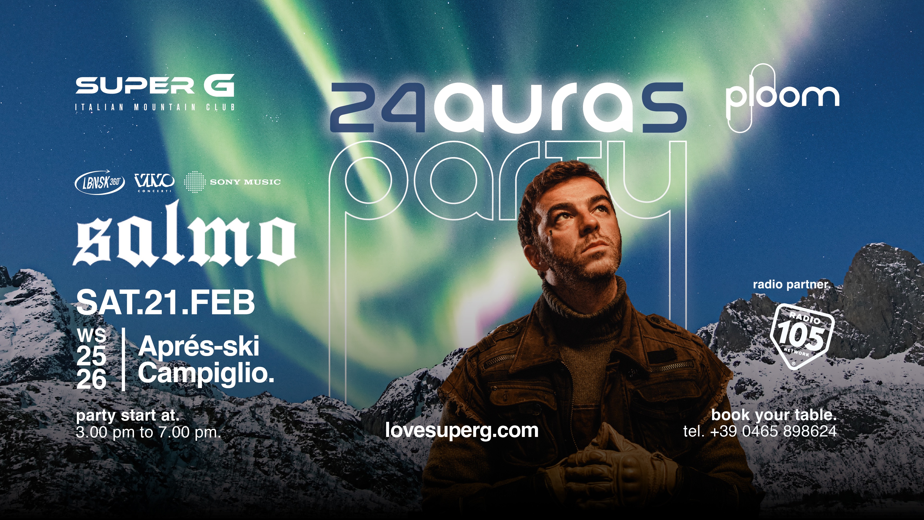 24AURAS presents SALMO @Super G image