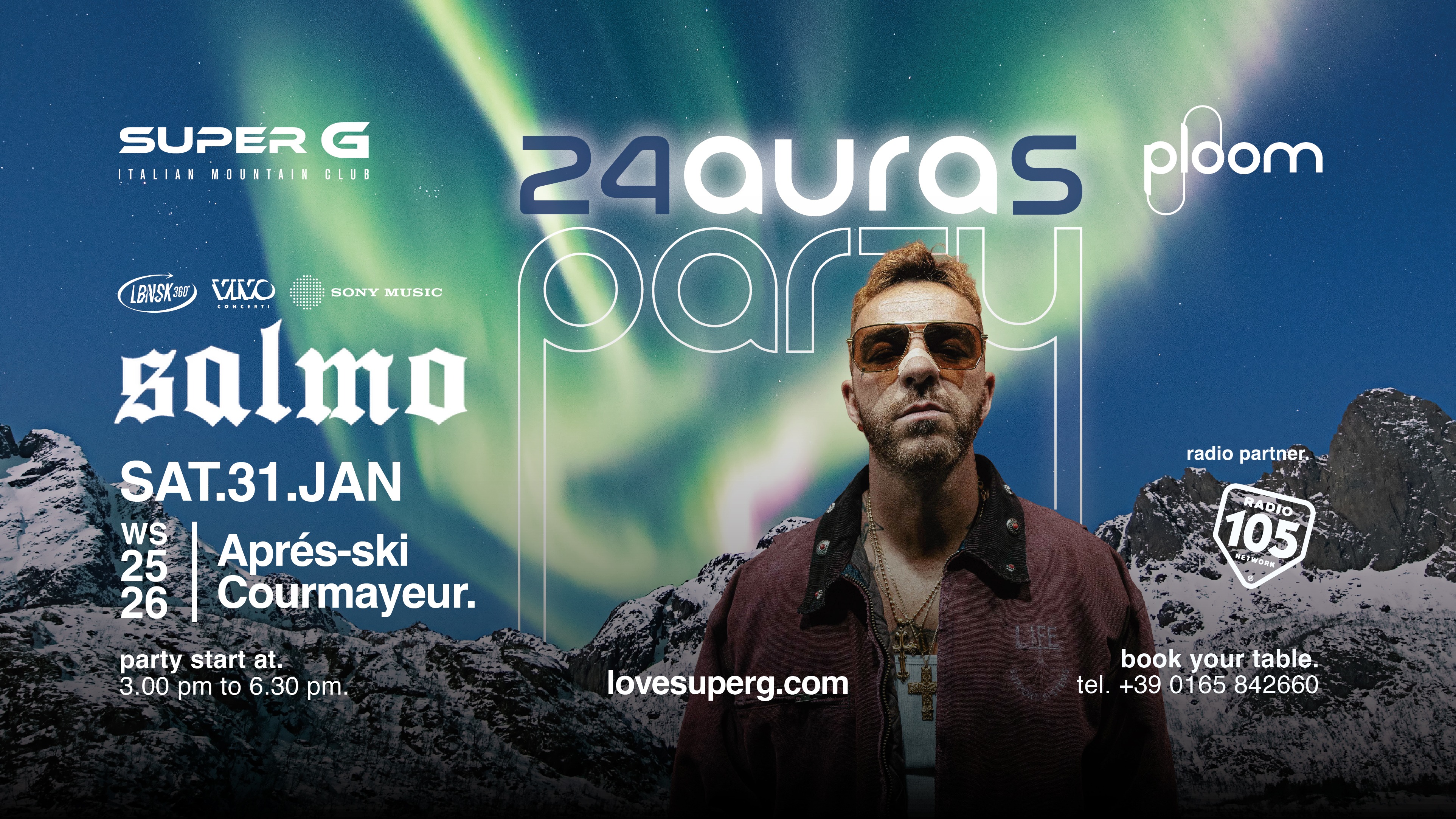24AURAS presents SALMO @Super G image