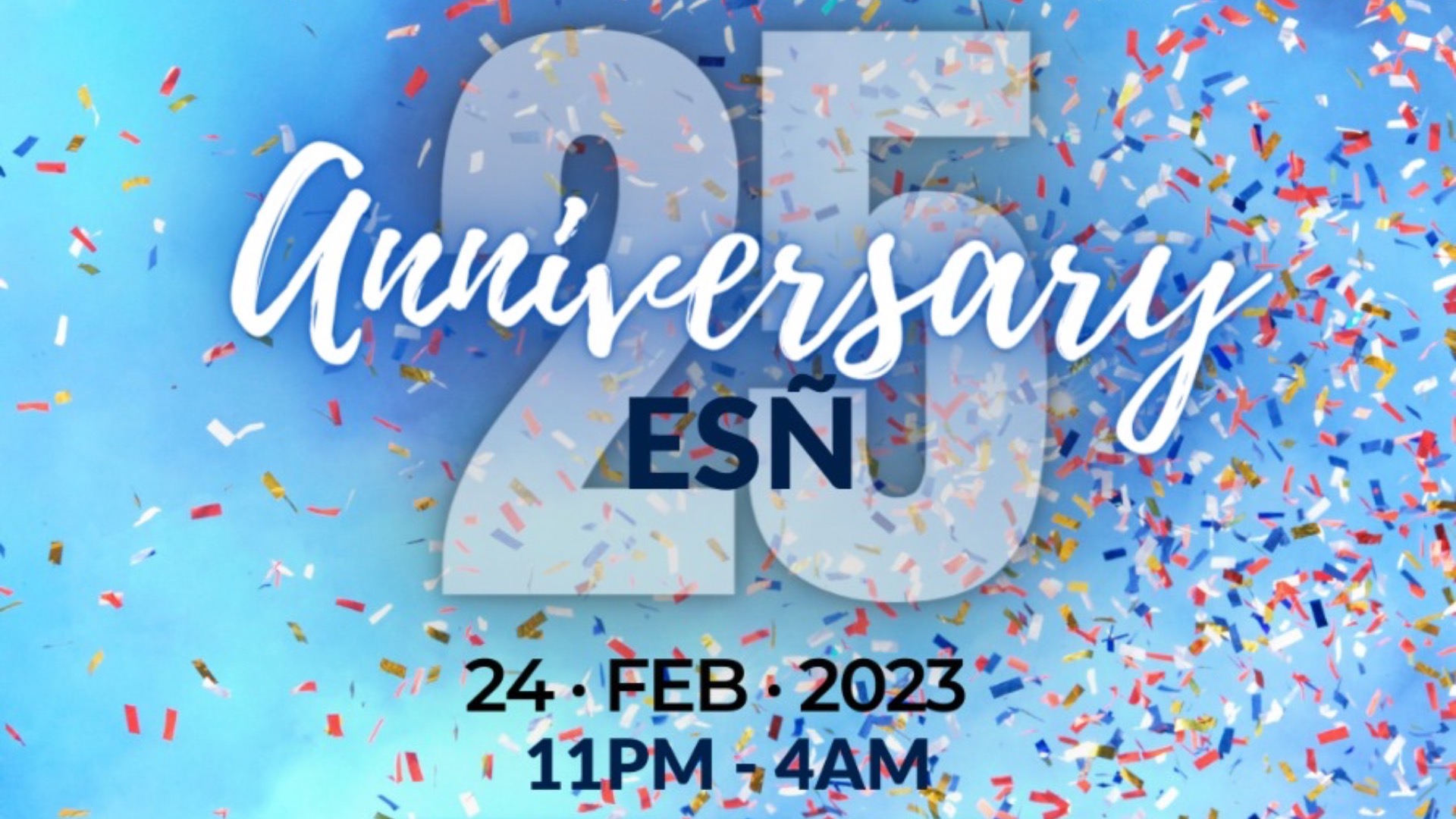 25TH ESN ANNIVERSARY - 24/02 image