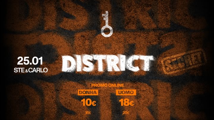 Cover for event: 25.01 DISTRICT