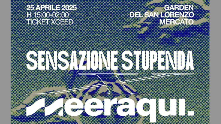 Cover for event: 25.04 | Meeraqui + Sensazione Stupenda @ Sanlorenzo Mercato