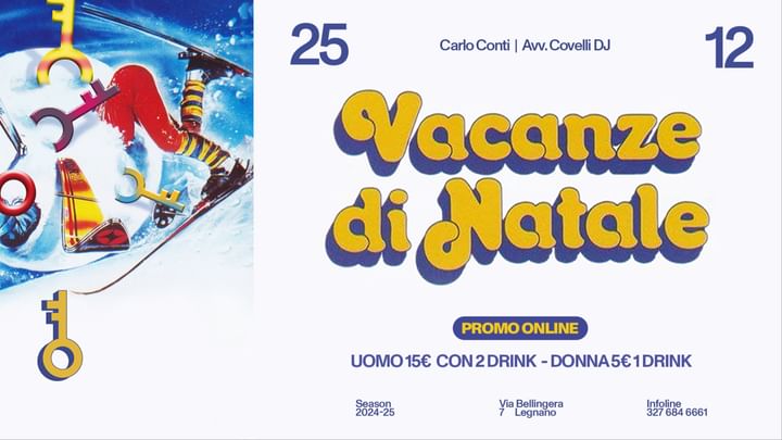 Cover for event: 25.12 VACANZE DI NATALE