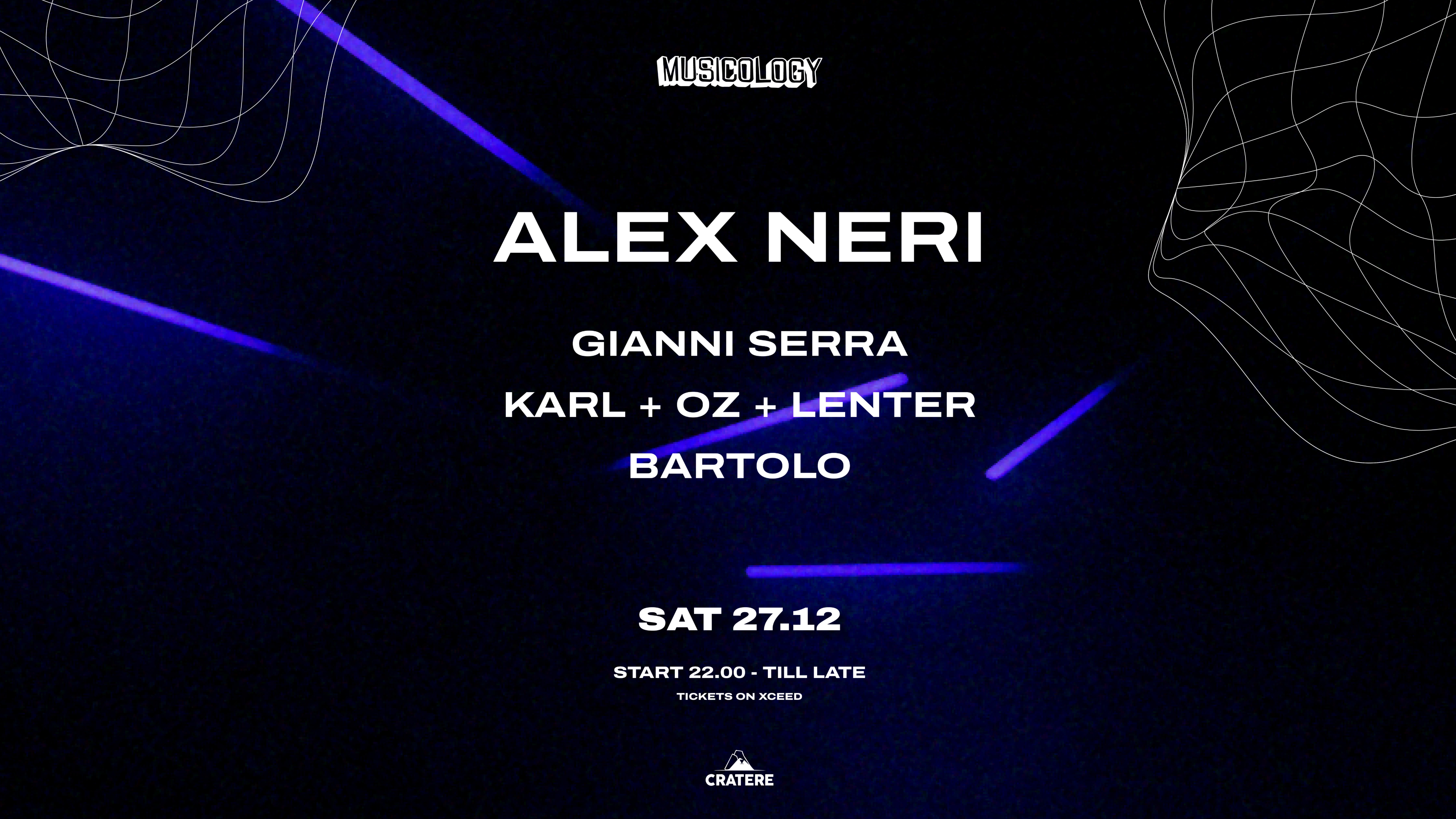27/12-MUSICOLOGY present ALEX NERI image