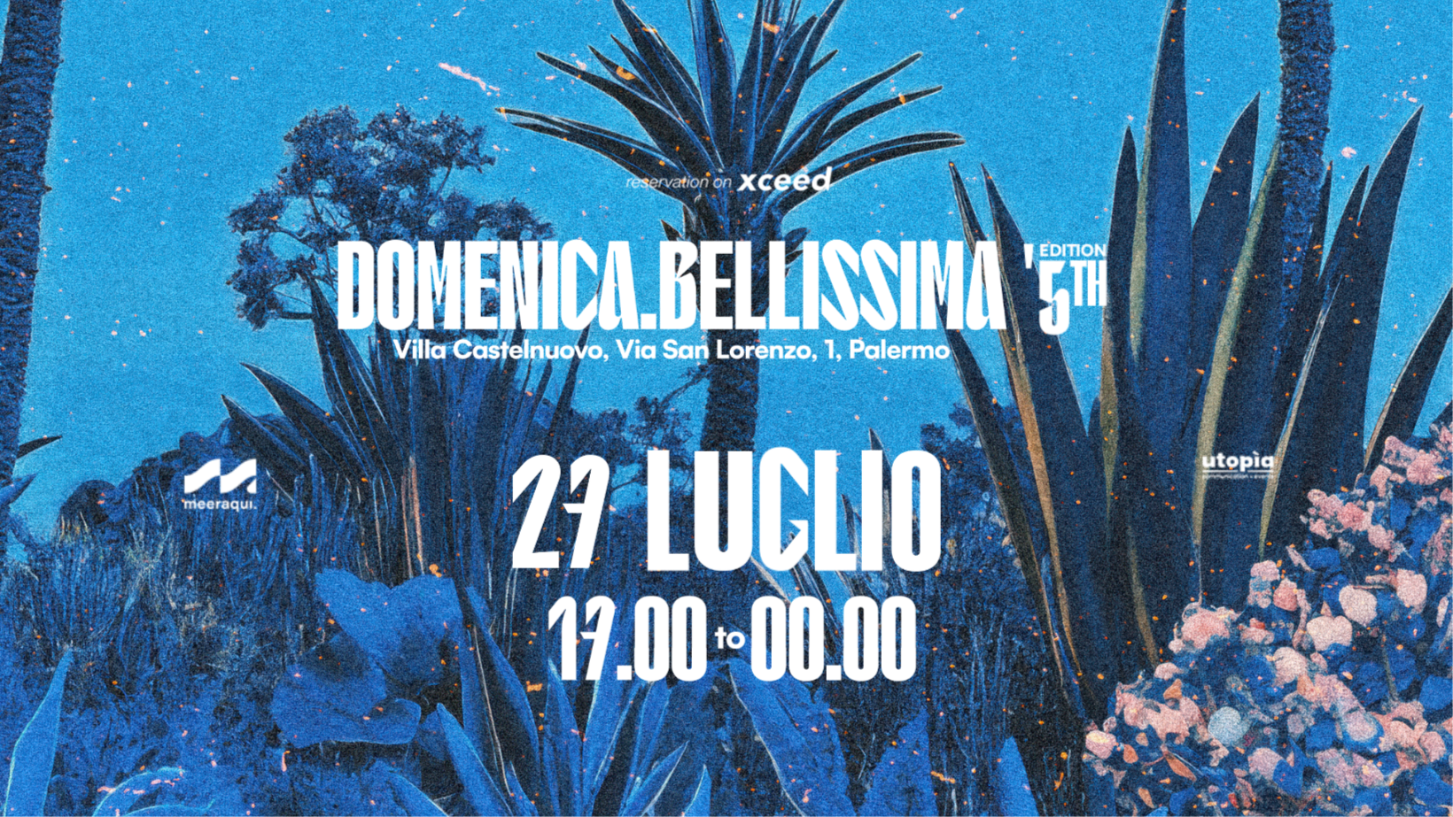 27.07 | Domenica Bellissima @ Villa Castelnuovo, Palermo  image