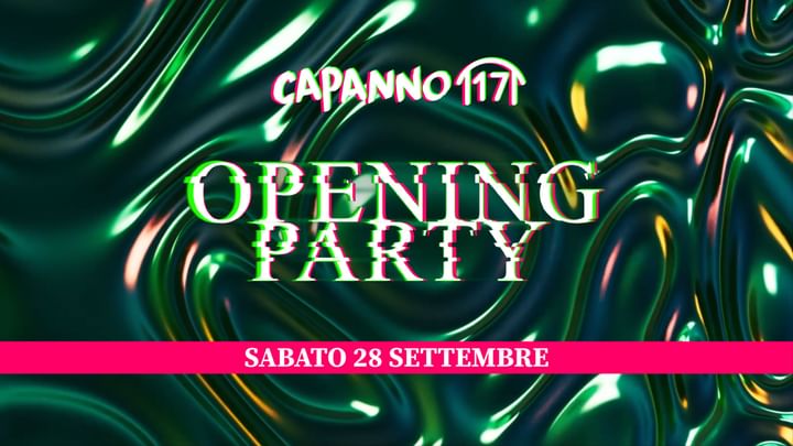 Cover for event: 28.09.24 - OPENING PARTY