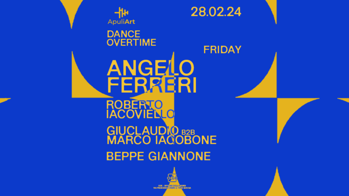 28.2 ApuliArt x DanceOvertime @ Officina degli Esordi