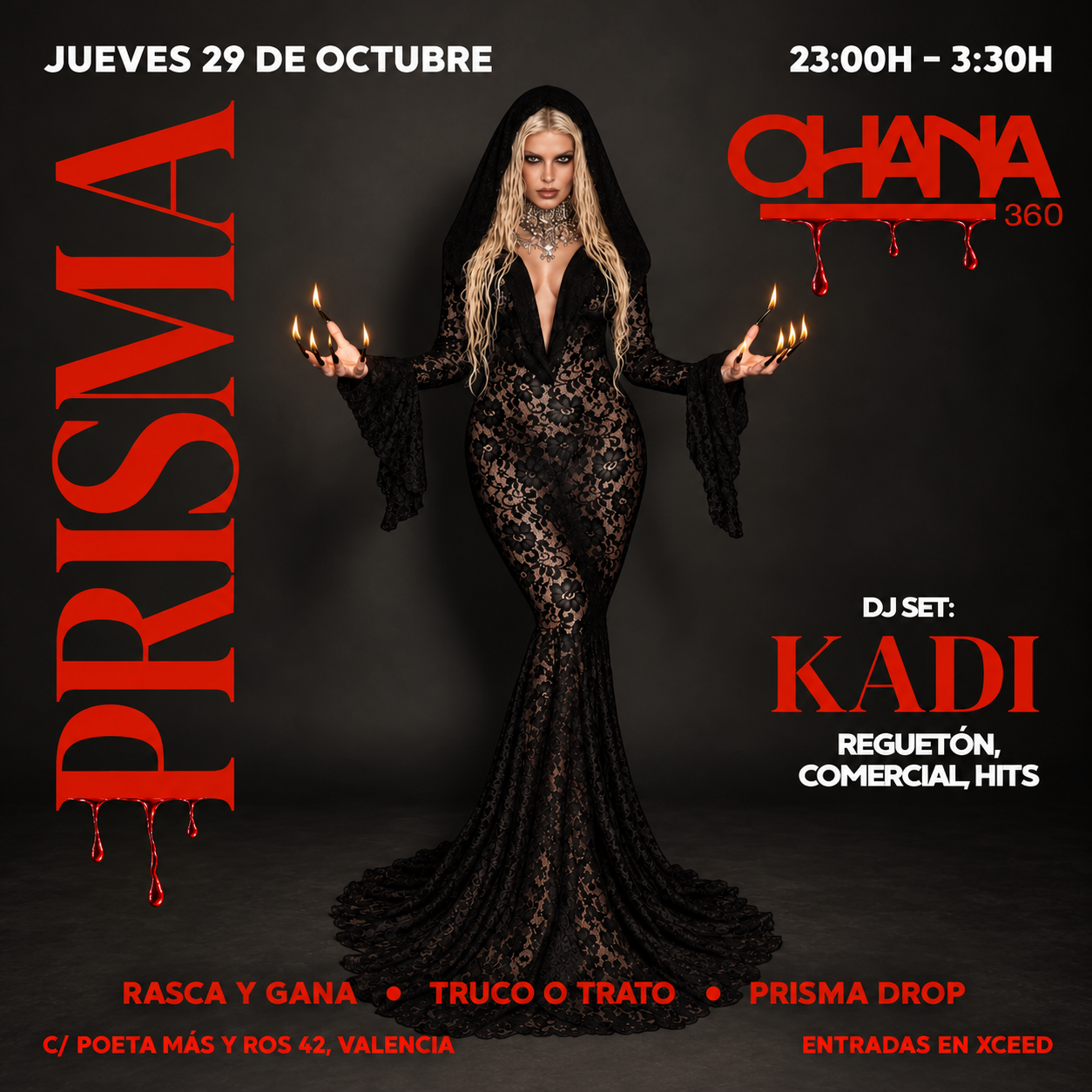 29/10 PRISMA | HALLOWEEN EDITION | JUEVES UNIVERSITARIO, en OHANA 360