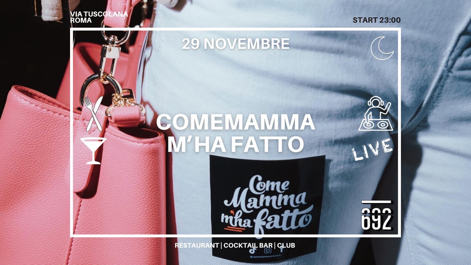 29.11.25 Comemammamhafatto @ 692 Secret Garden image