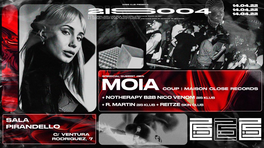 Couverture de l'événement 2IS #004 W/ MOIA