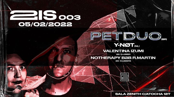 Cover for event: 2IS (DOSIS) #003 W/ PETDUO, Y-NØT