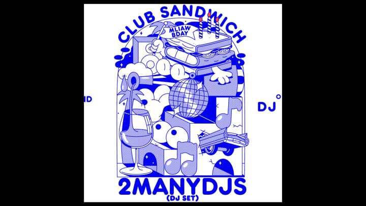 Cover for event: 2MANYDJS • CLUB SANDWICH • Montpellier, Rockstore