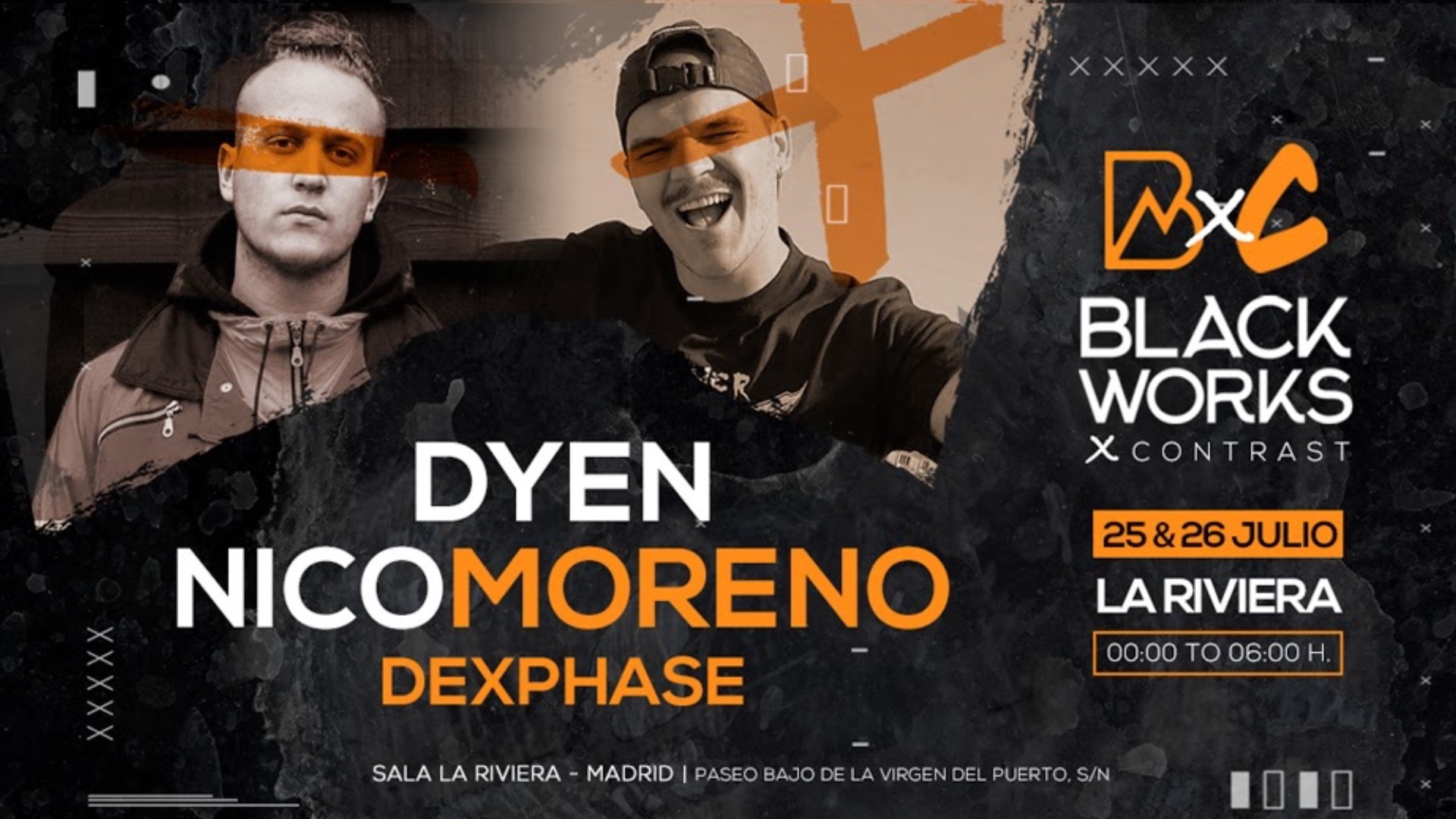 2nd Round: Blackworks x Contrast: Dyen + Nico Moreno