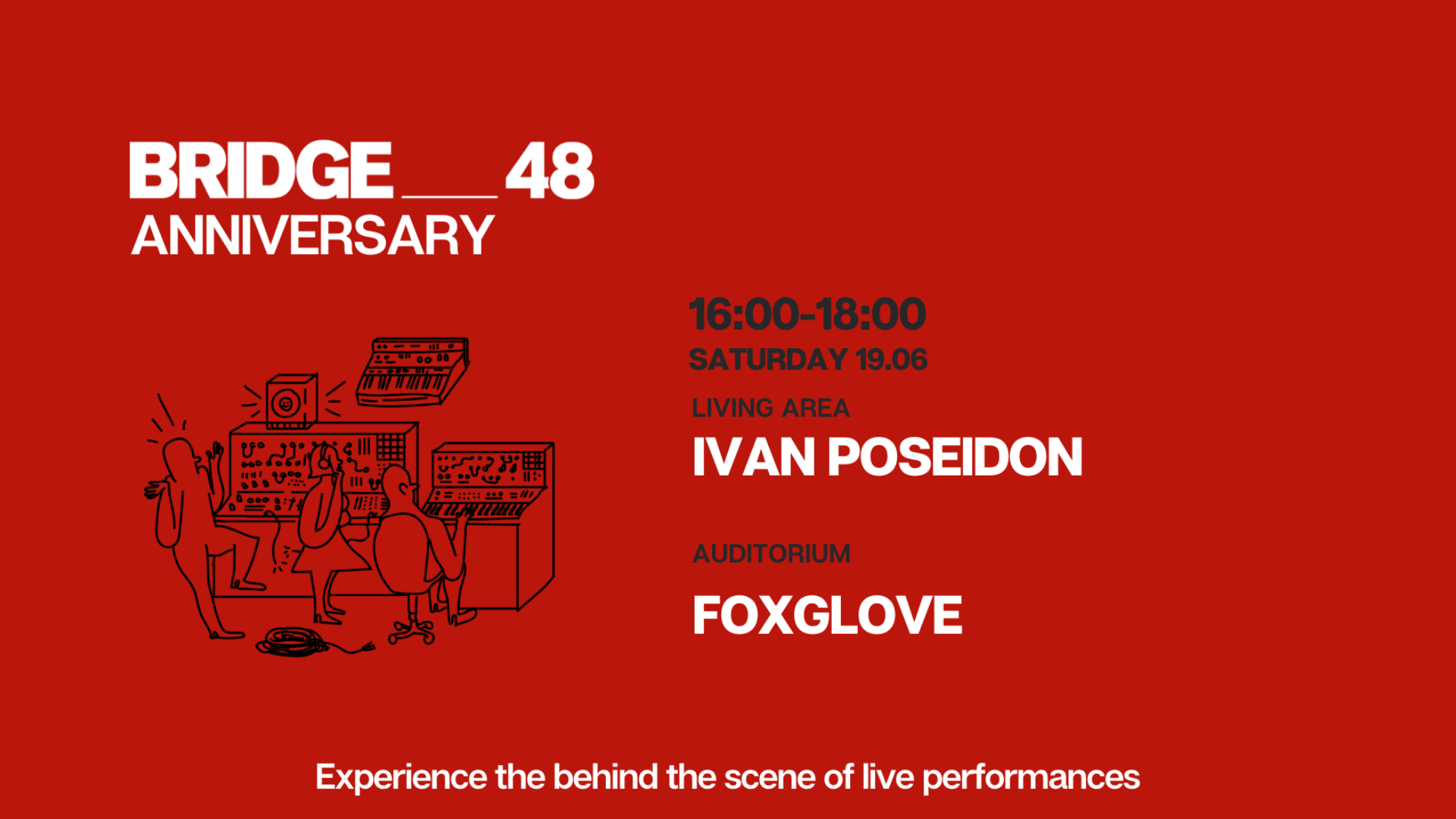 2º ANIVERSARIO SAT 19 JUN. 16:00-18:00 SLOT 1 image