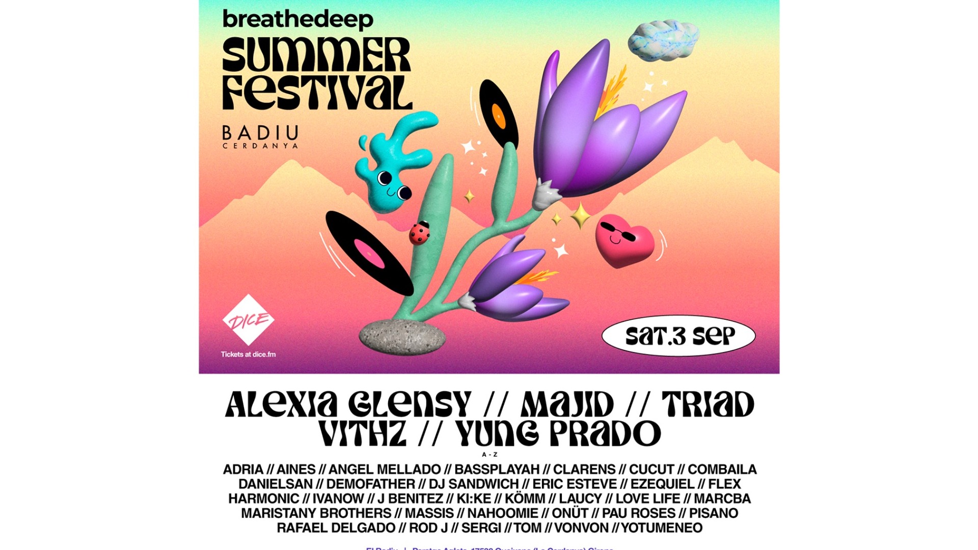 3 Septiembre. BREATHEDEEP X BADIU FESTIVAL image