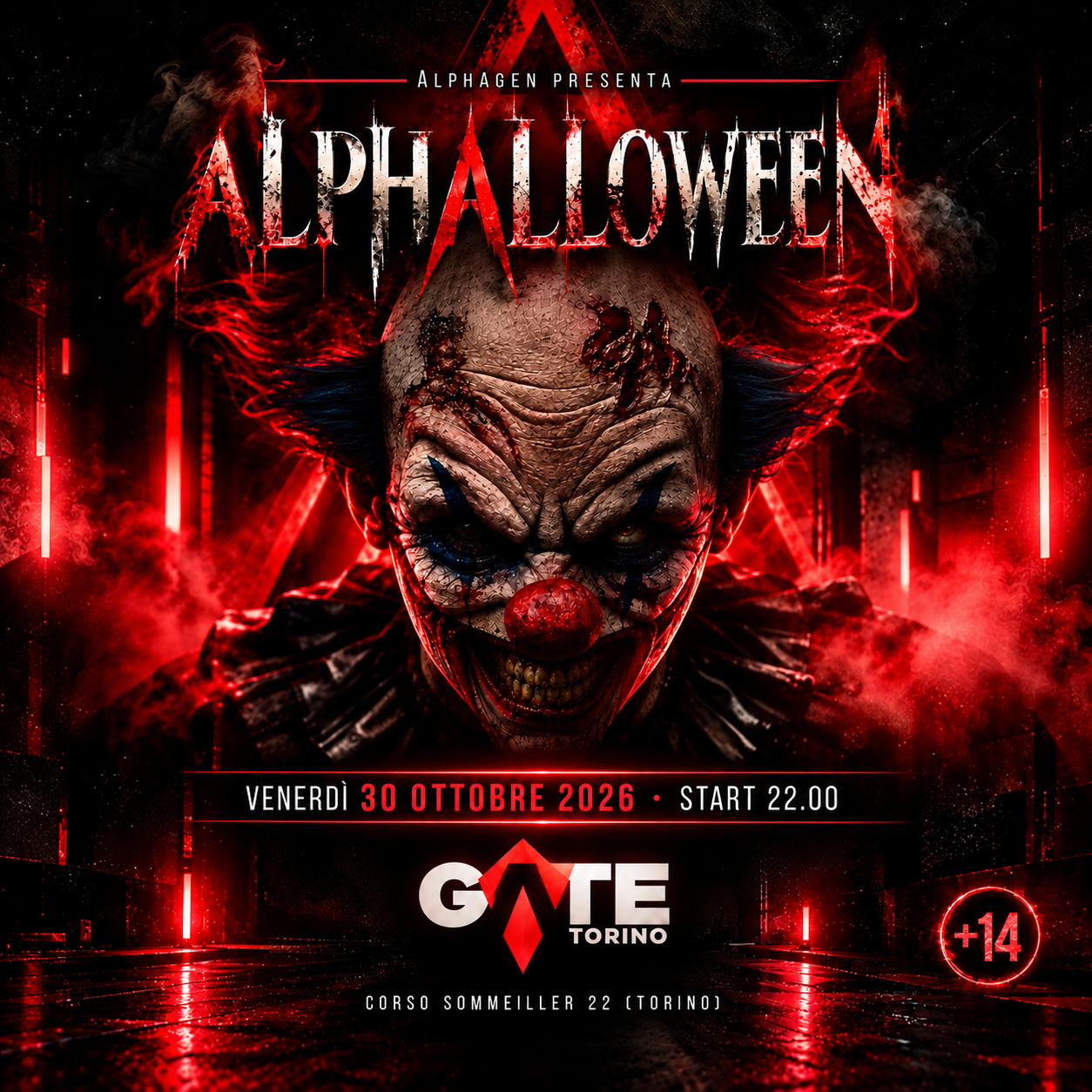 30/10 ALPHALLOWEEN GATE +14