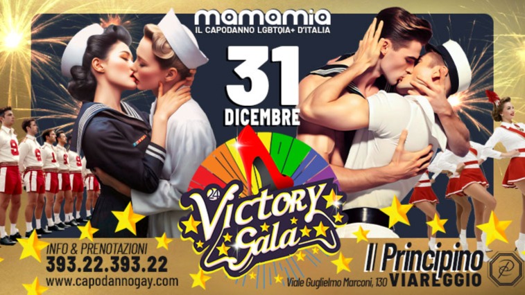 31/12 - Victory Gala - Capodanno LGBTQIA+ by Mamamia image