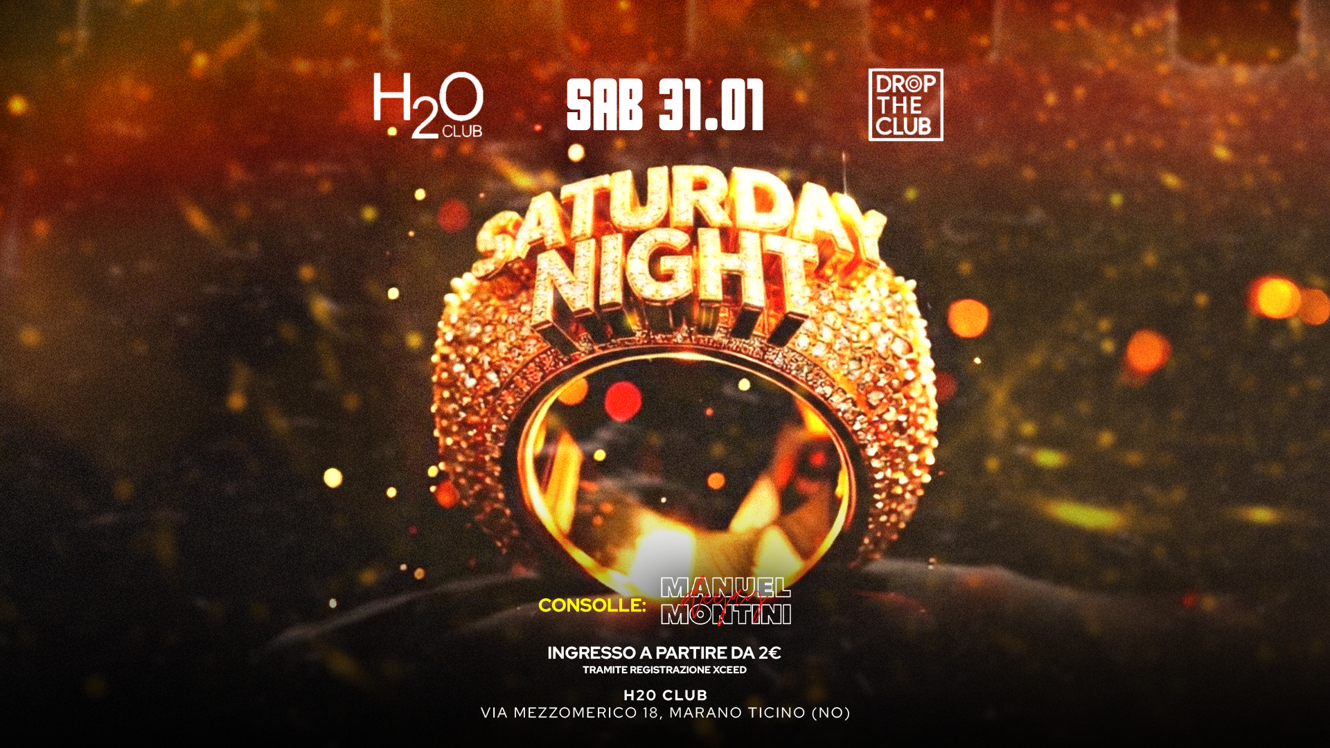 31 Gennaio Special Saturday Night - H2O Club  image