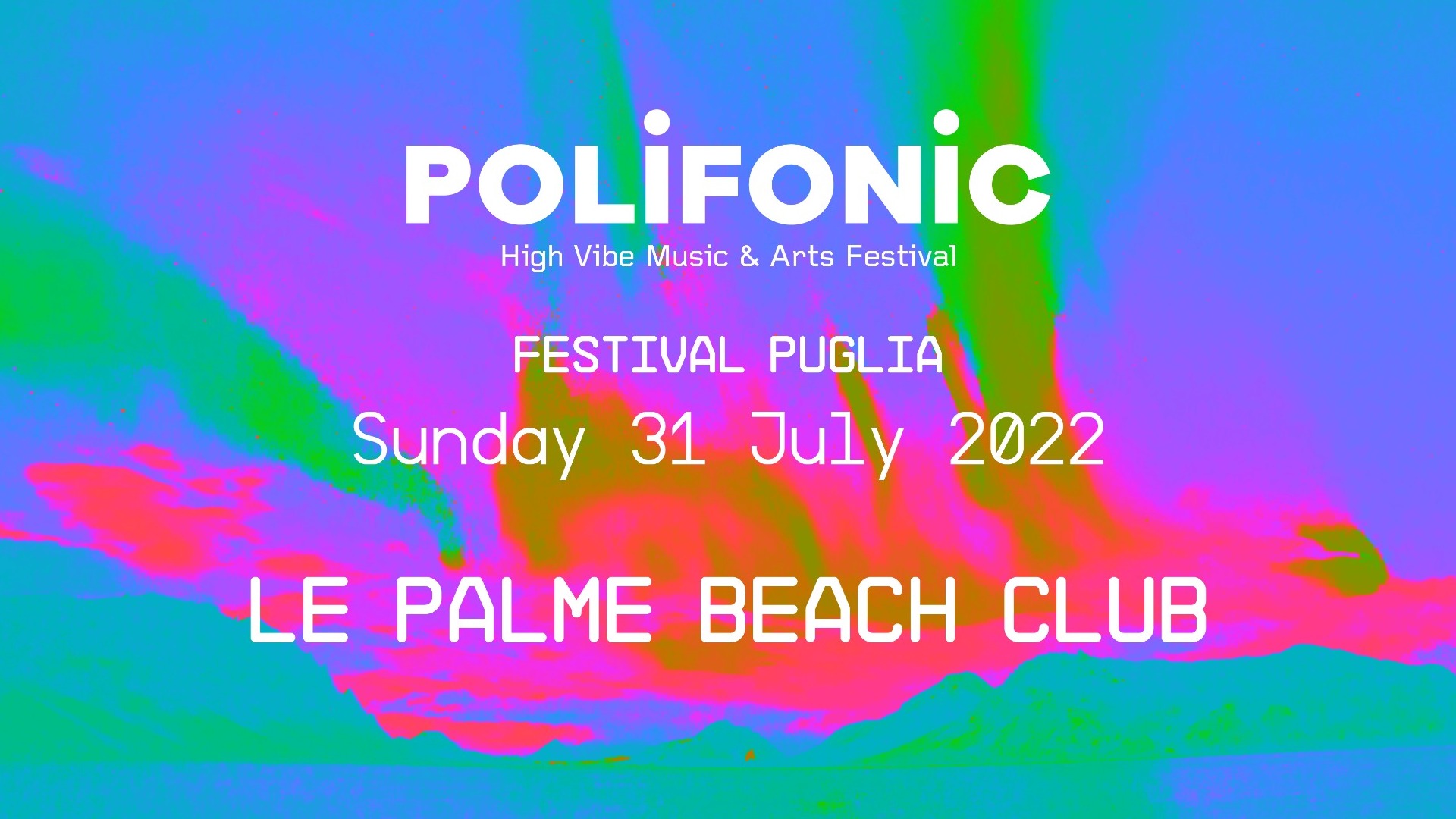 31 July Polifonic Festival at Le Palme Beach Club image