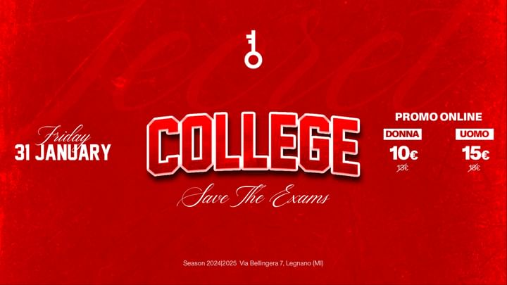 Cover for event: 31.01 COLLEGE 