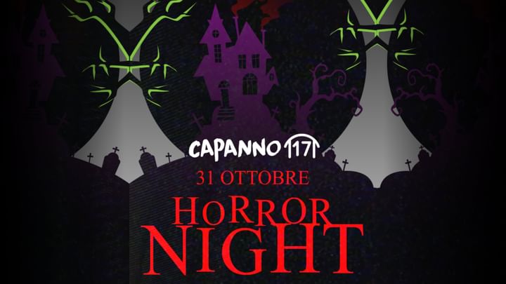 Cover for event: 31.10.24 - HORROR NIGHT al Capanno17 w. Luca Di Venere