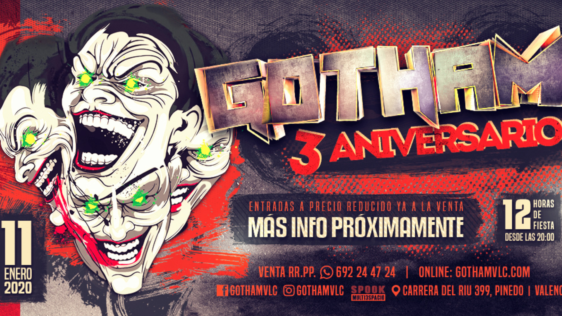 3º Aniversario Gotham VLC image