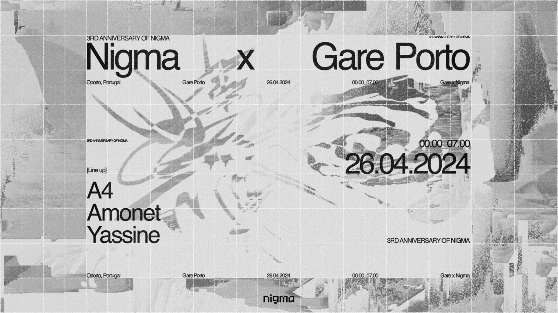 3rd Anniversary of Nigma * A4 + Amonet + Yassine image