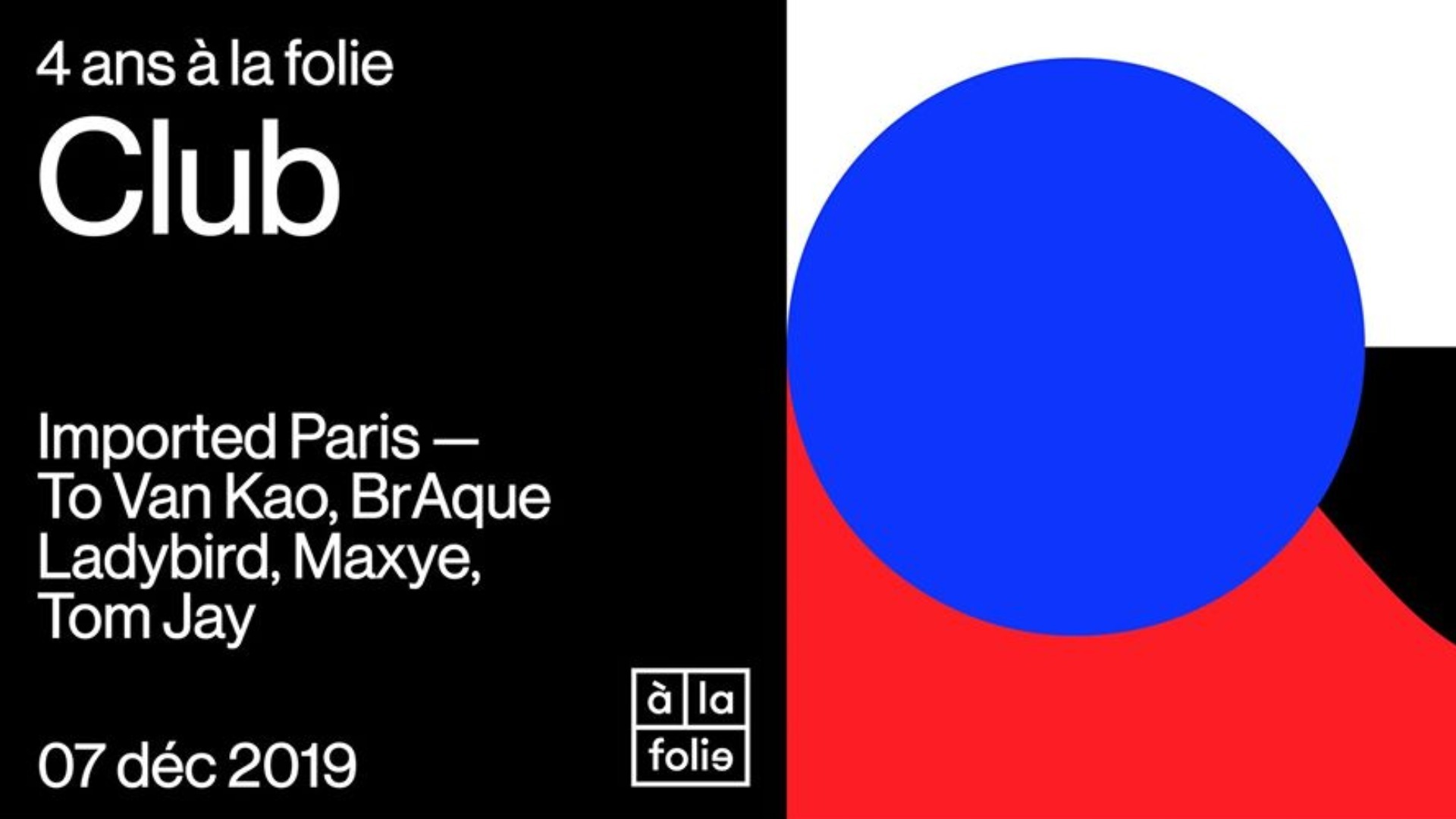 4 ans à la folie w/ Imported Paris