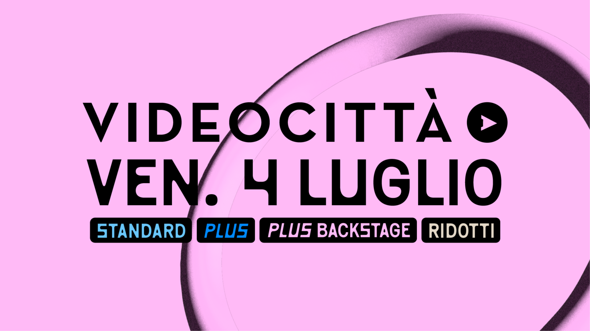 4 LUGLIO - VIDEOCITTÀ 2025 image