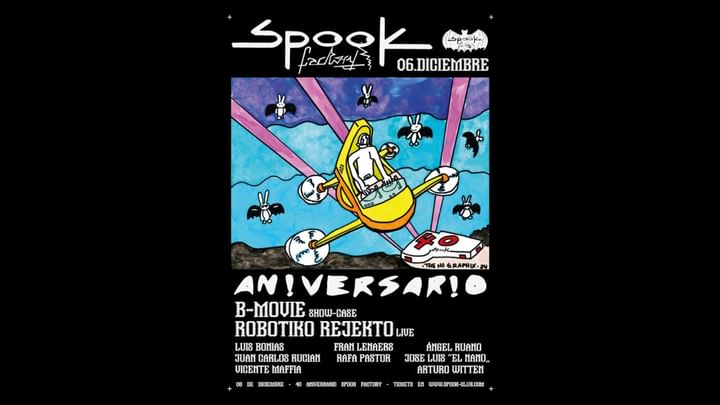 Cover for event: 40º ANIVERSARIO: 80s - 90s / B-Movie + Robotiko Rejekto