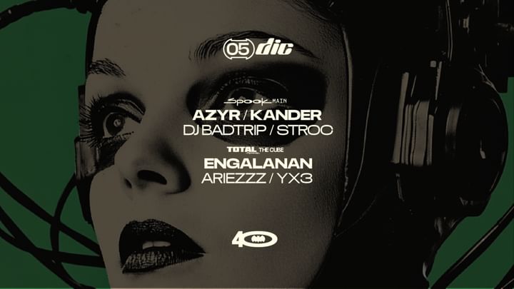 Cover for event:  40º ANIVERSARIO: Azyr + Kander