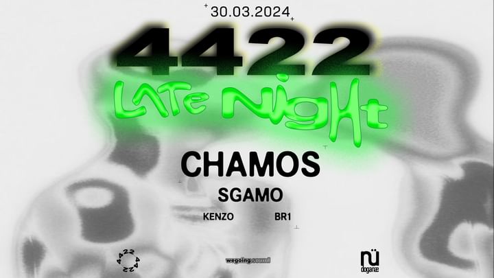 Cover for event: 4422 late night CHAMOS