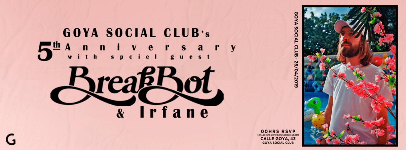 5º Aniversario con Breakbot & Irfane