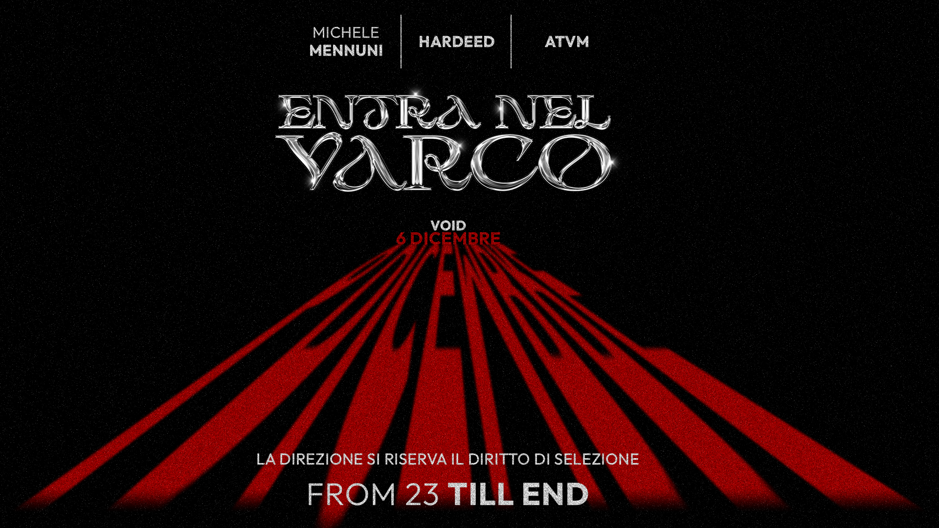 6 DICEMBRE - VOID CLUB image