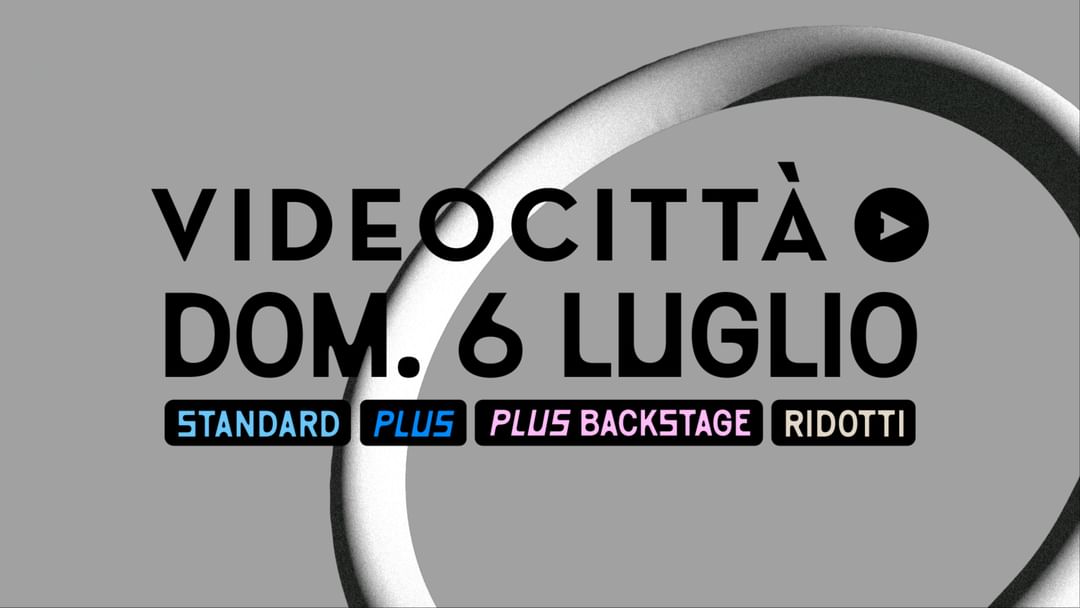 Couverture de l'événement 6 LUGLIO - VIDEOCITTÀ 2025