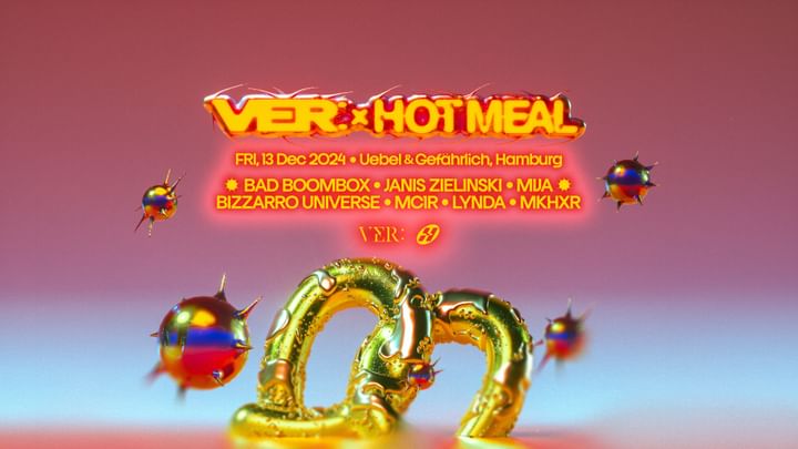 Cover for event: 6 YEARS VER: x HOT MEAL pres. BAD BOOMBOX, JANIS ZIELINSKI, MIJA and more @ Uebel&Gefährlich