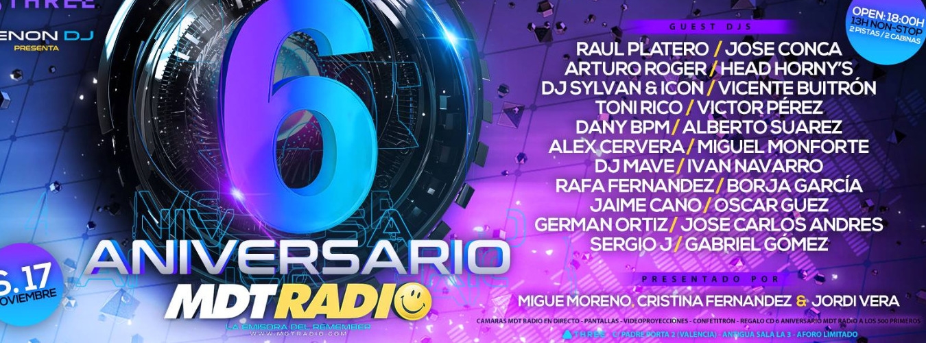6º Aniversario MDT Radio image