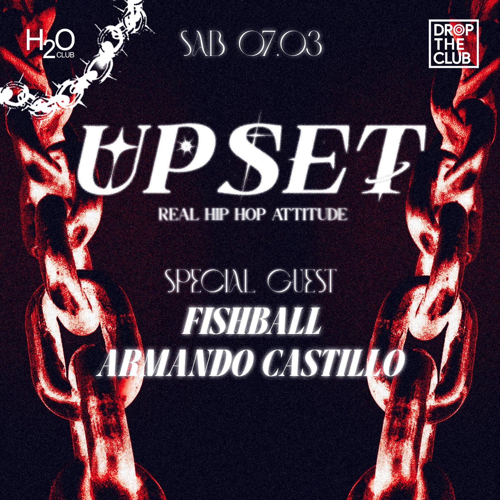 7 Marzo UPSET night - H2O Club image