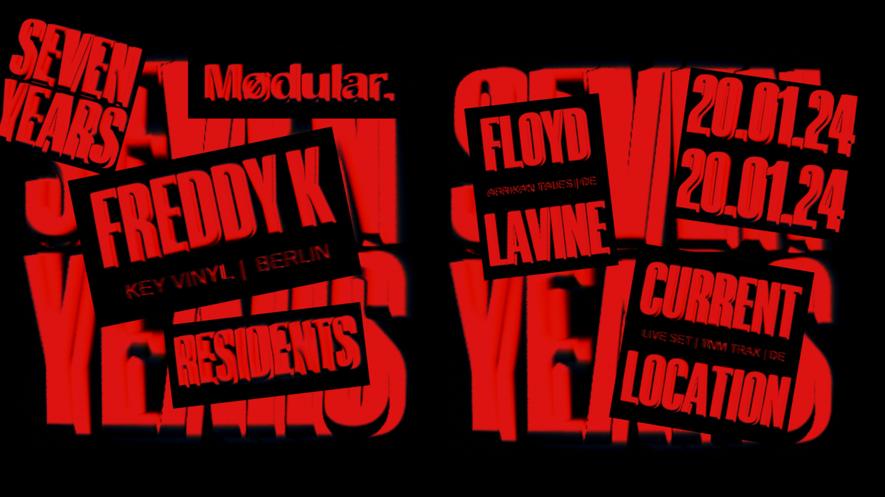  7 Years of Modular / 20.01.24