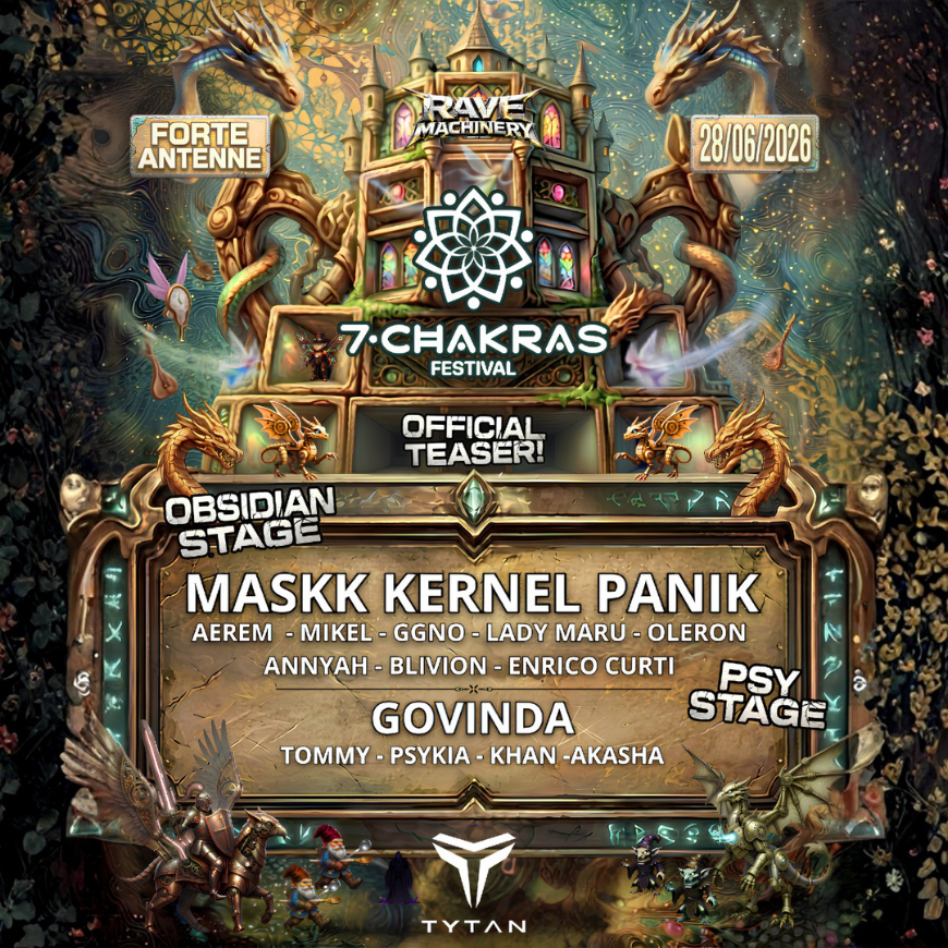 7Chakras teaser w/ Maskk (Kernel Panik) & Govinda image