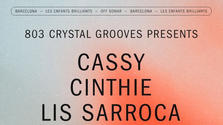 Cover for event: 803 Crystal Groove Showcase - OFF BCN