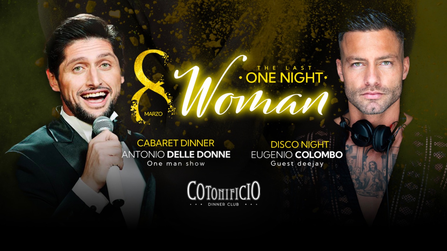 8.03WOMAN - GUEST ANTONIO DELLE DONNE & EUGENIO COLOMBO image