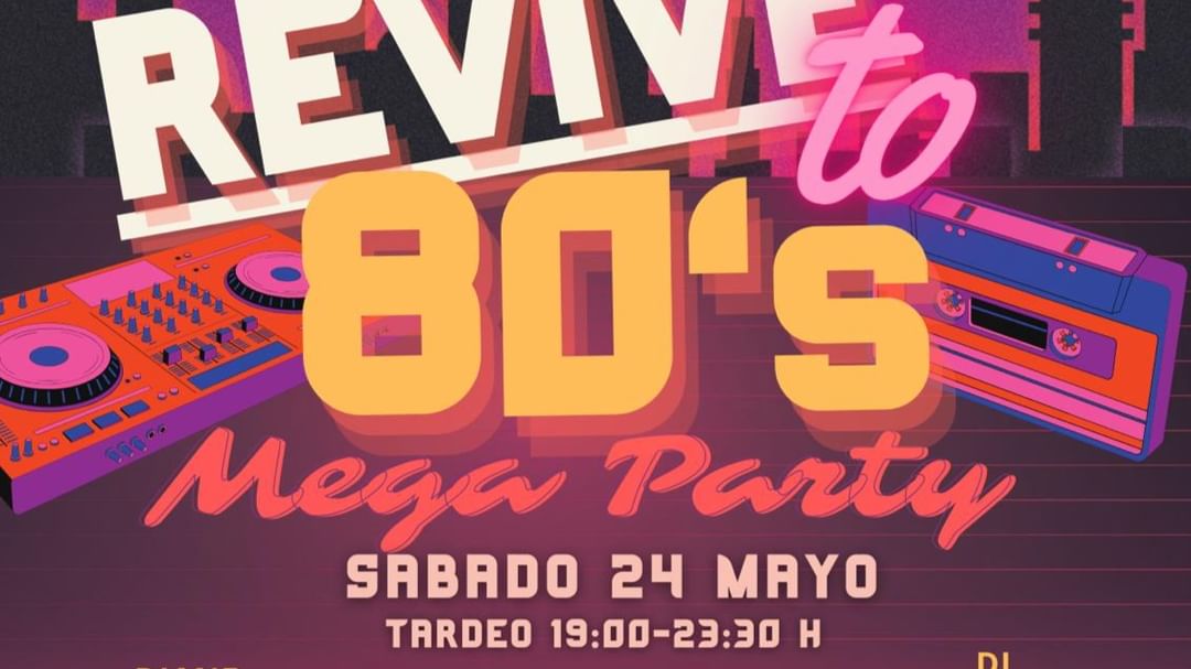 80s event cover