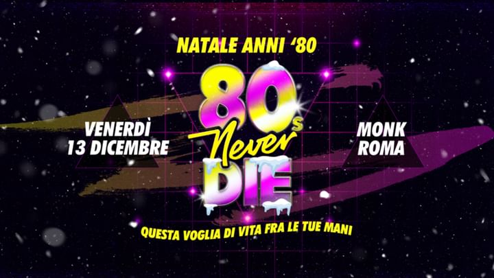 Cover for event: 80s NEVER DIE