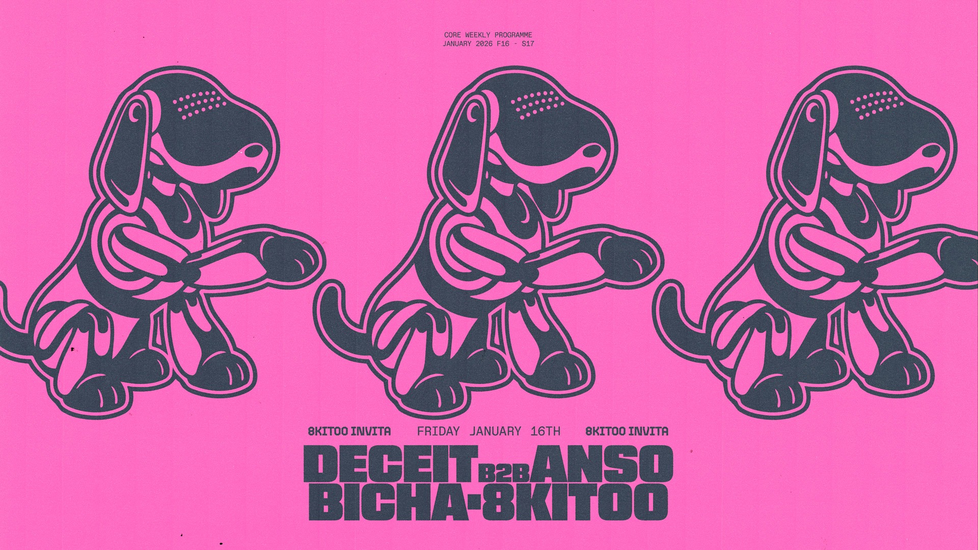 8kitoo invita: Deceit b2b Anso + Bicha image