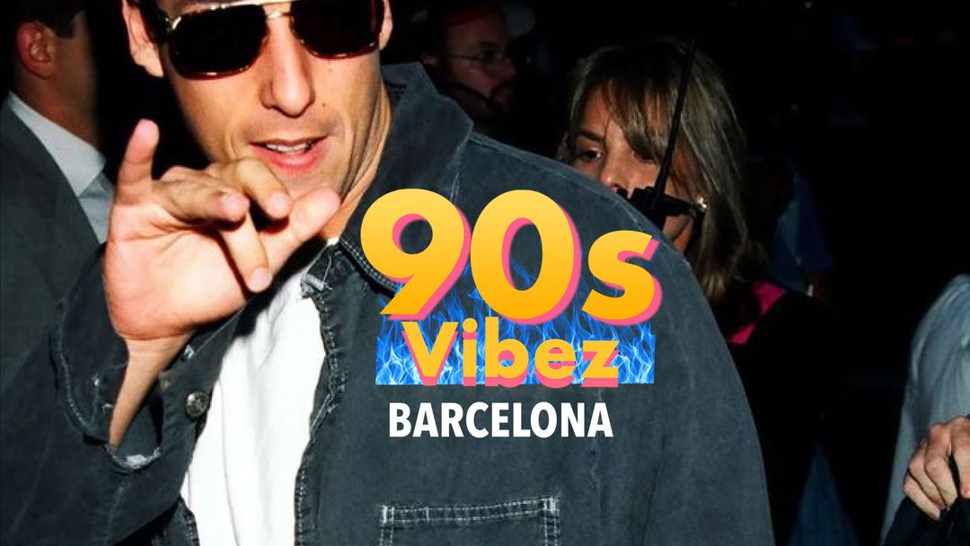 Cartel del evento 90S VIBEZ BARCELONA