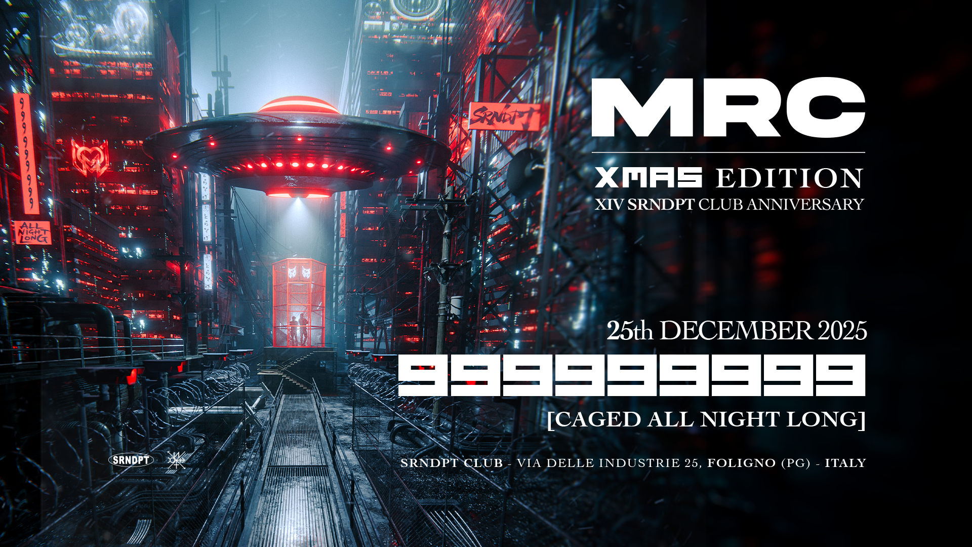 999999999 - Caged All Night Long (XMAS Edition) | XIV SRNDPT Anniversary image
