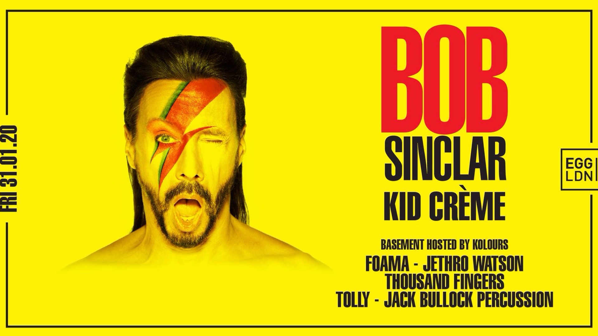A CELEBRATION OF HOUSE: BOB SINCLAR & KID CRÈME ALL NIGHT LONG image