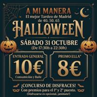 Cartel de A Mi Manera Tardeo en Pirandello I II III
